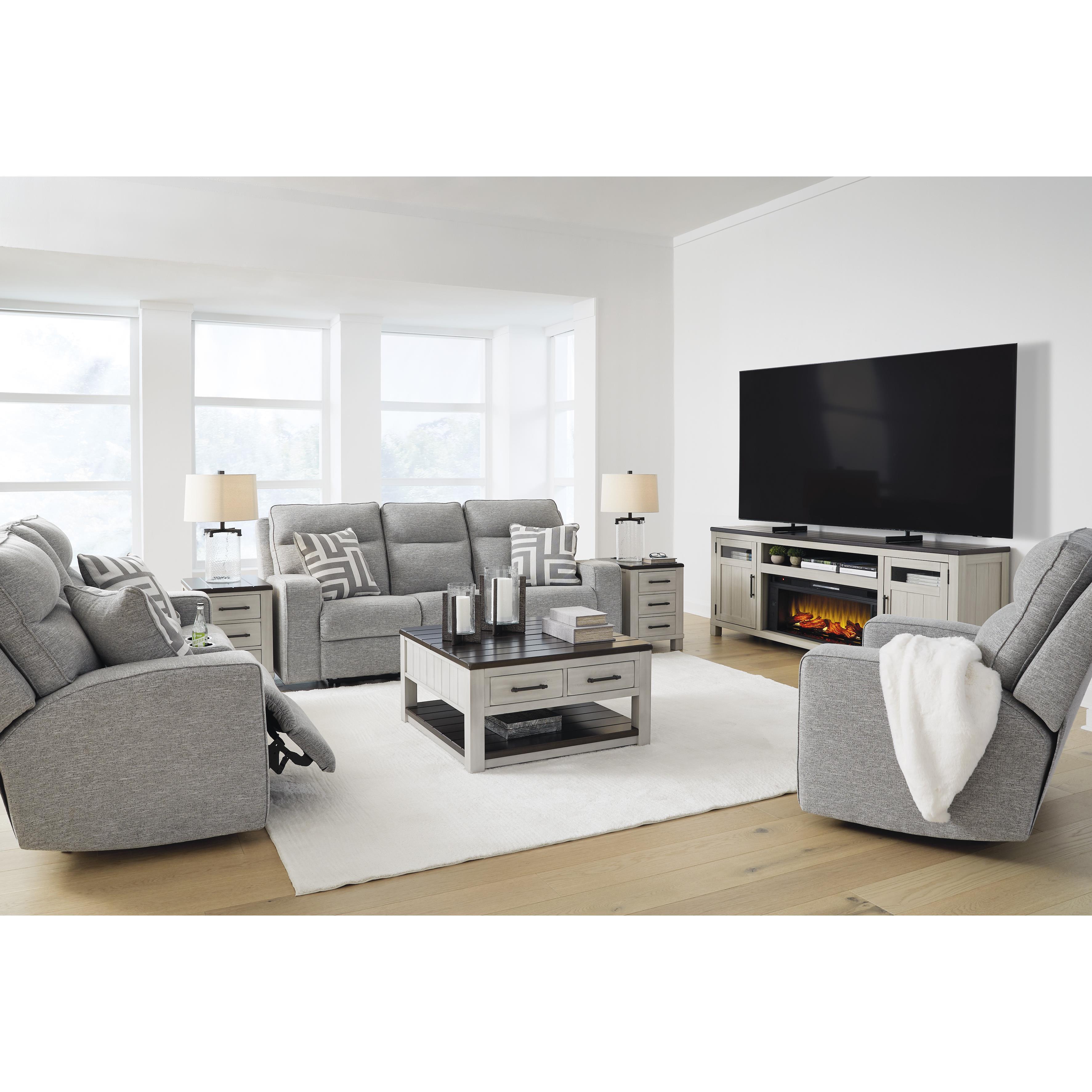 Signature Design by Ashley Biscoe 90503U2 3 pc Power Reclining Living Room Set - Image 2