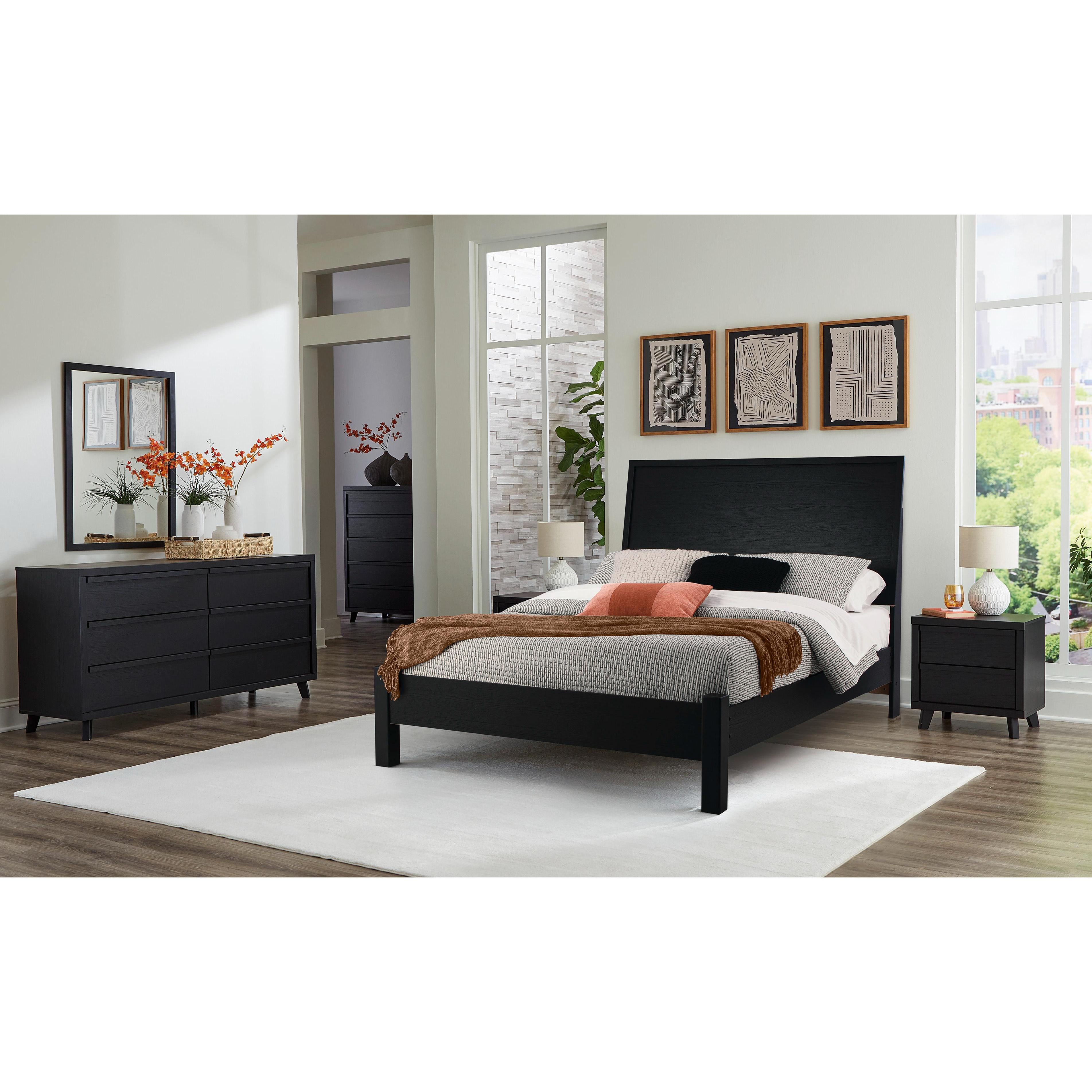 Signature Design by Ashley Danziar B1013B28 6 pc King Panel Bedroom Set - Image 1