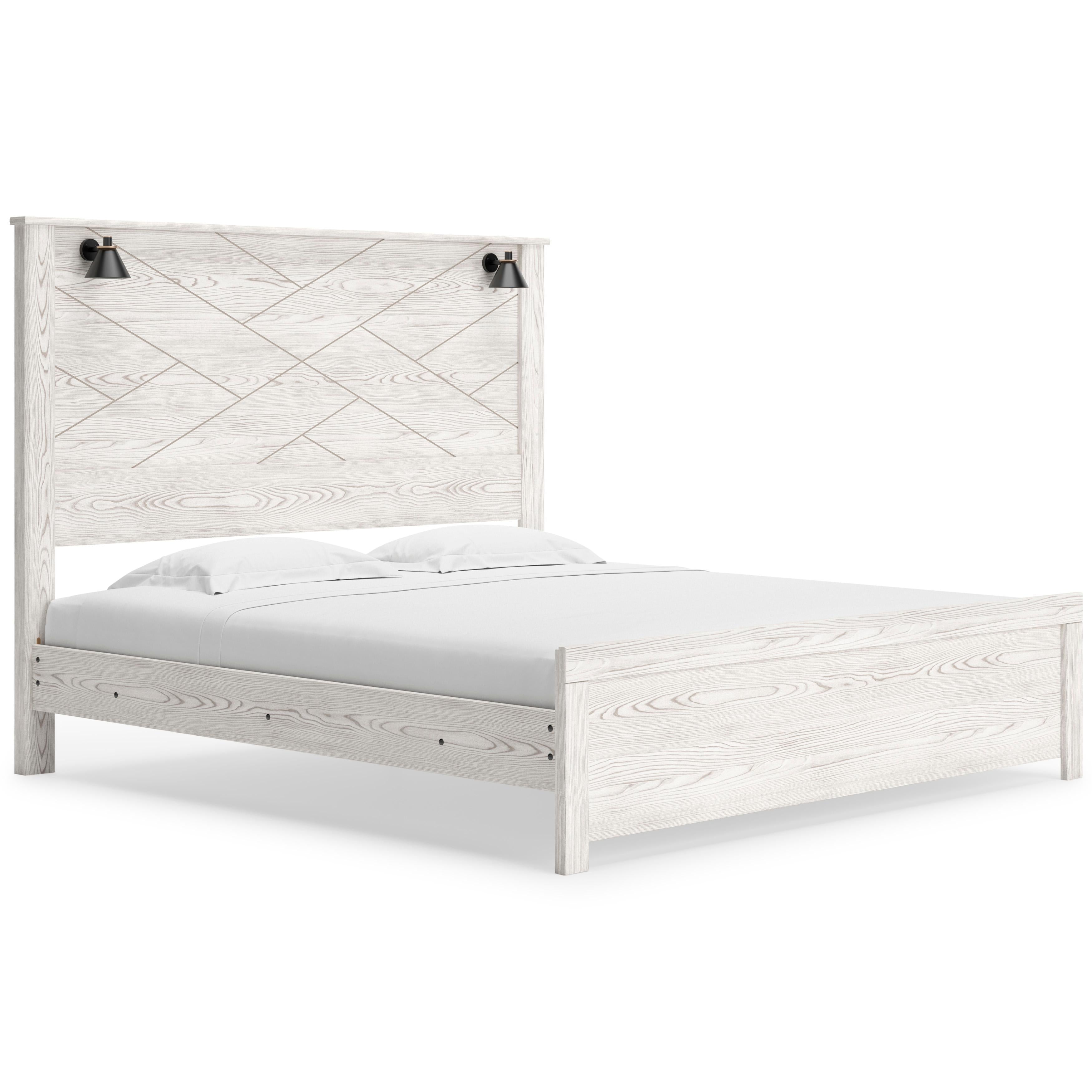 Signature Design by Ashley Gerridan B1190B20 6 pc King Panel Bedroom Set - Image 2