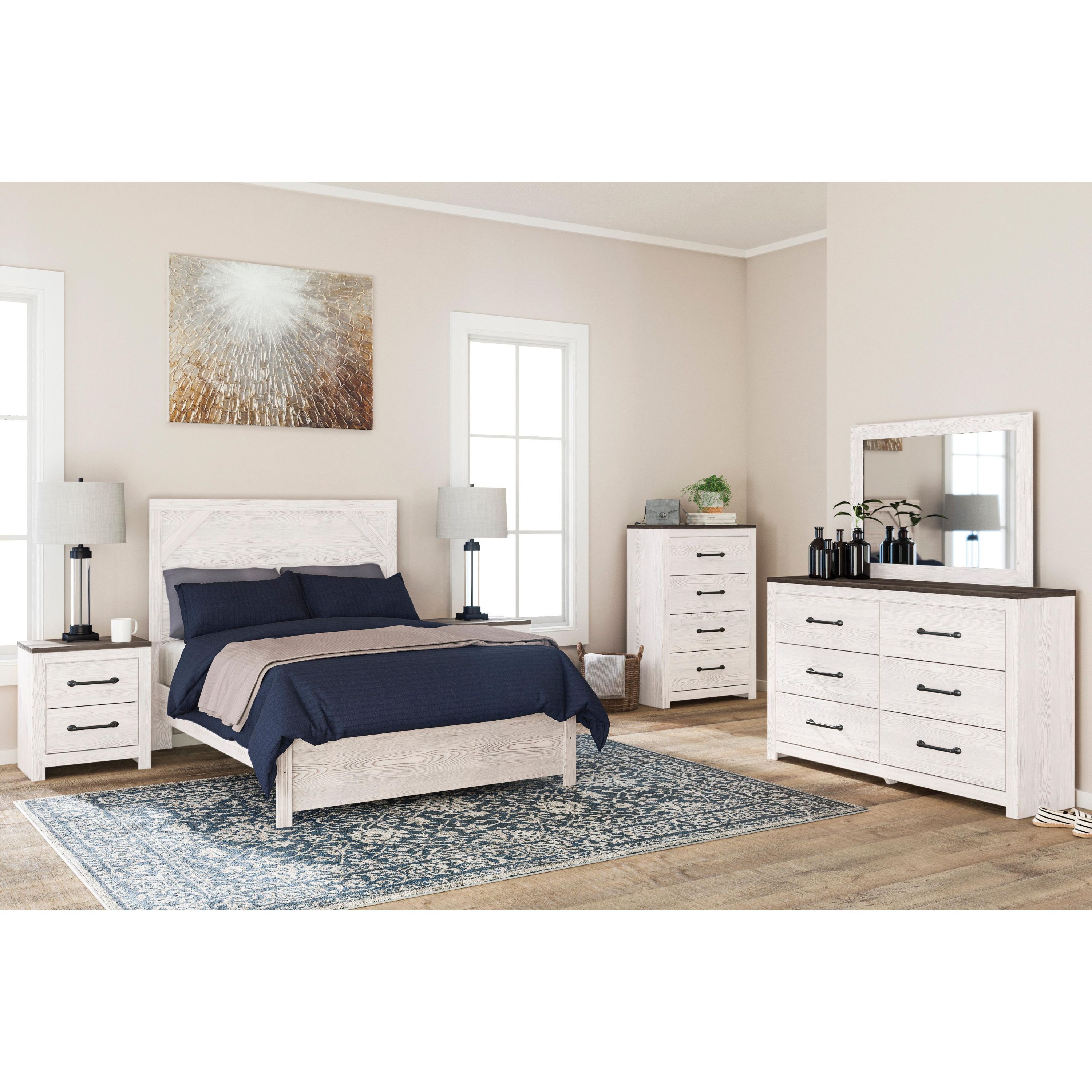 Signature Design by Ashley Gerridan B1190B33 7 pc Full Panel Bedroom Set - Image 1