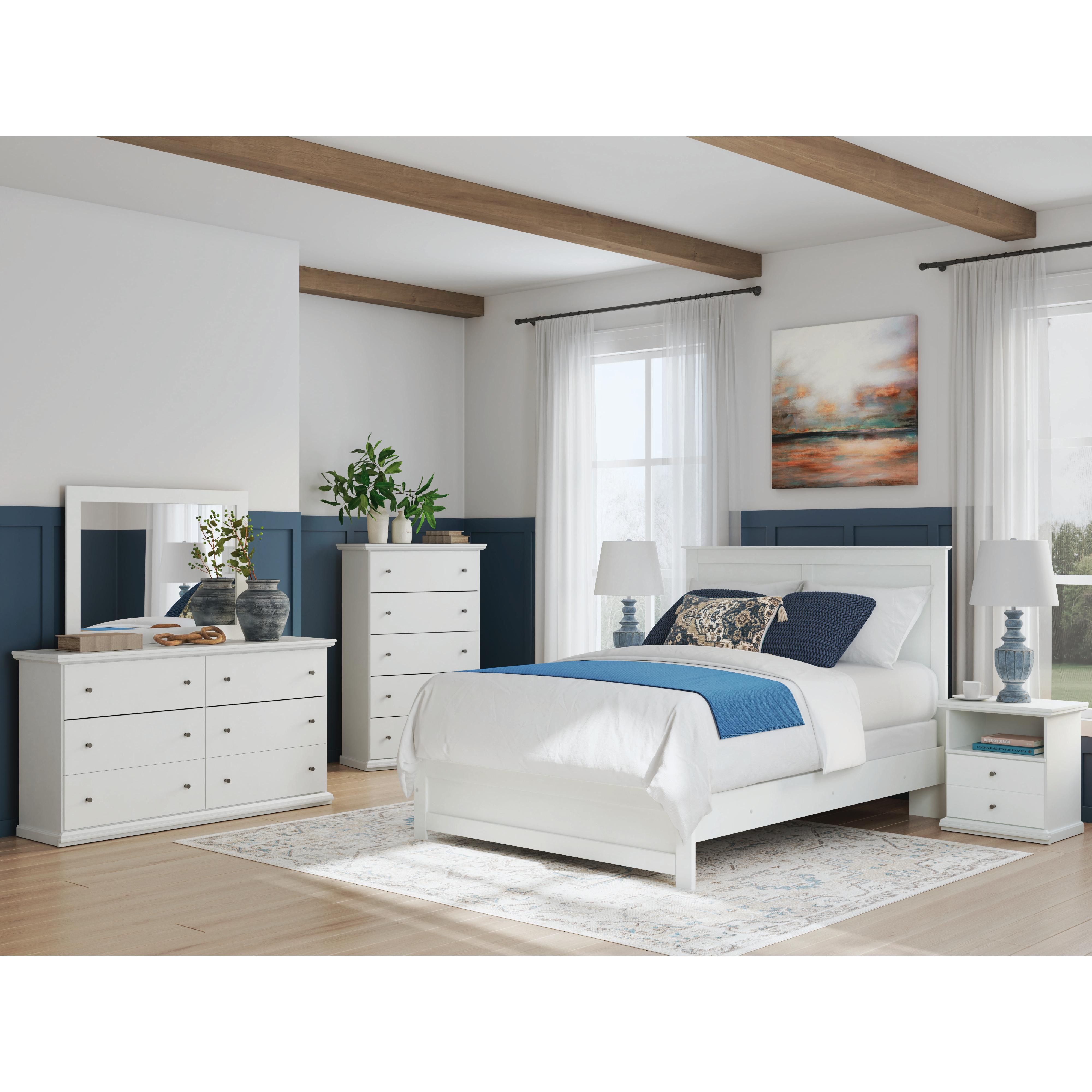 Signature Design by Ashley Bostwick Shoals B139B55 6 pc Queen Panel Bedroom Set - Image 1