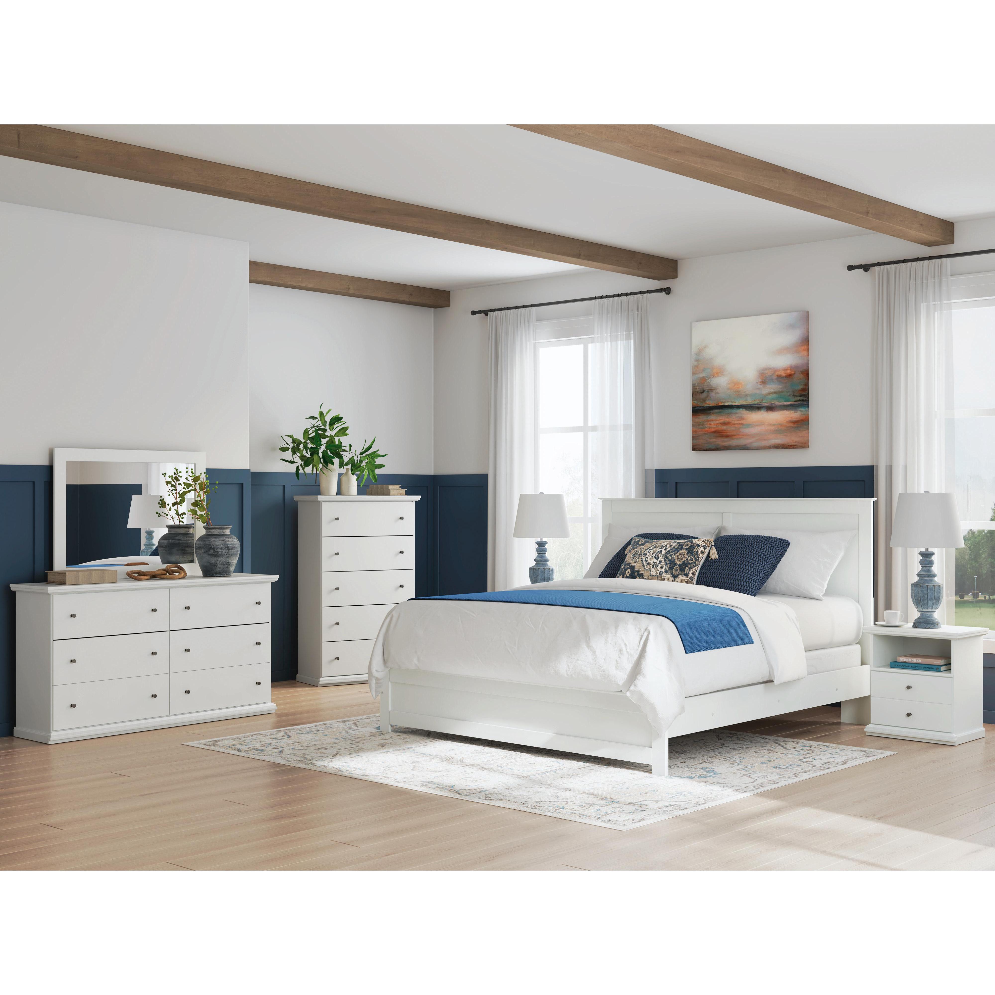 Signature Design by Ashley Bostwick Shoals B139B58 6 pc Full Panel Bedroom Set - Image 1