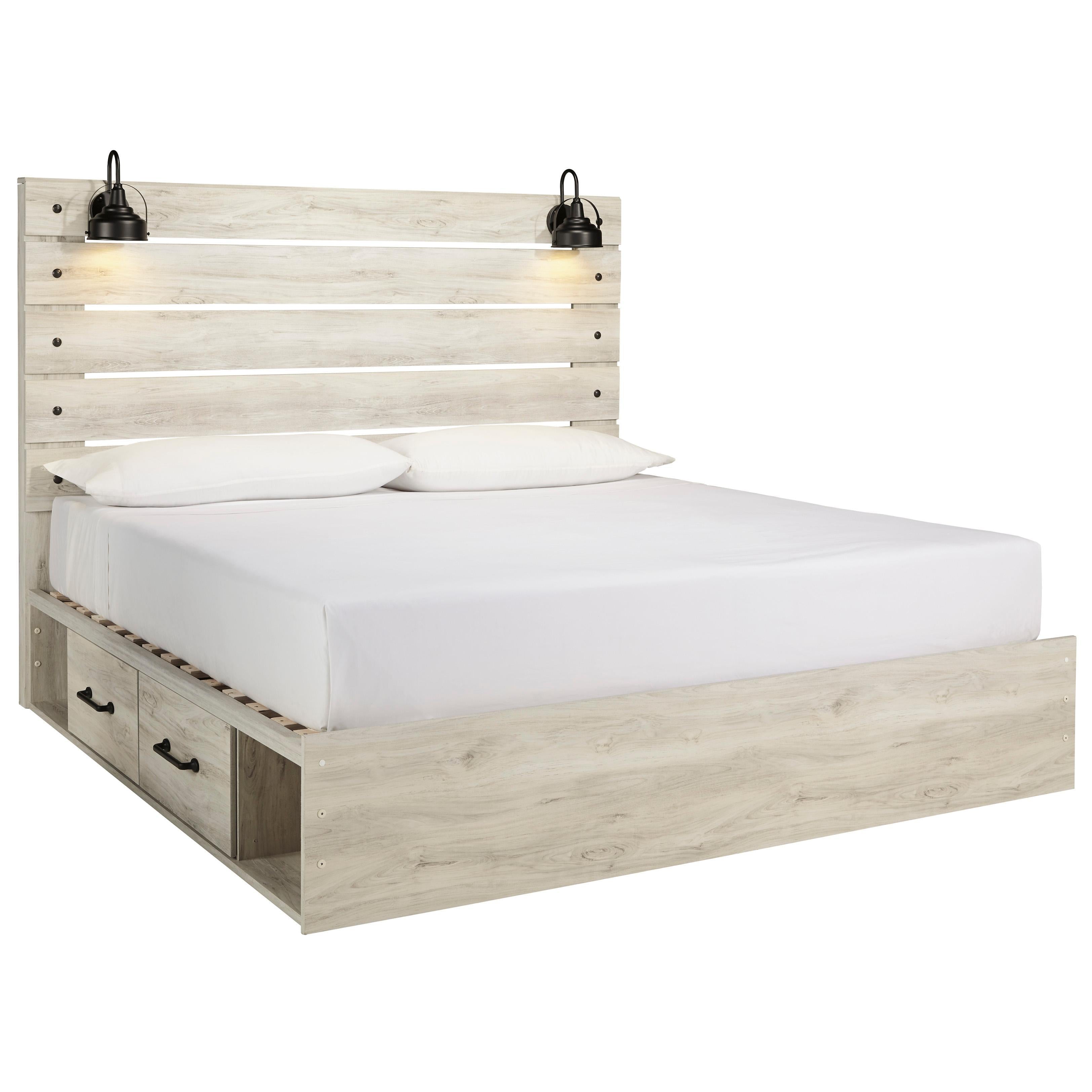 Signature Design by Ashley Cambeck B192B124 7 pc King Panel Storage Bedroom Set - Image 2