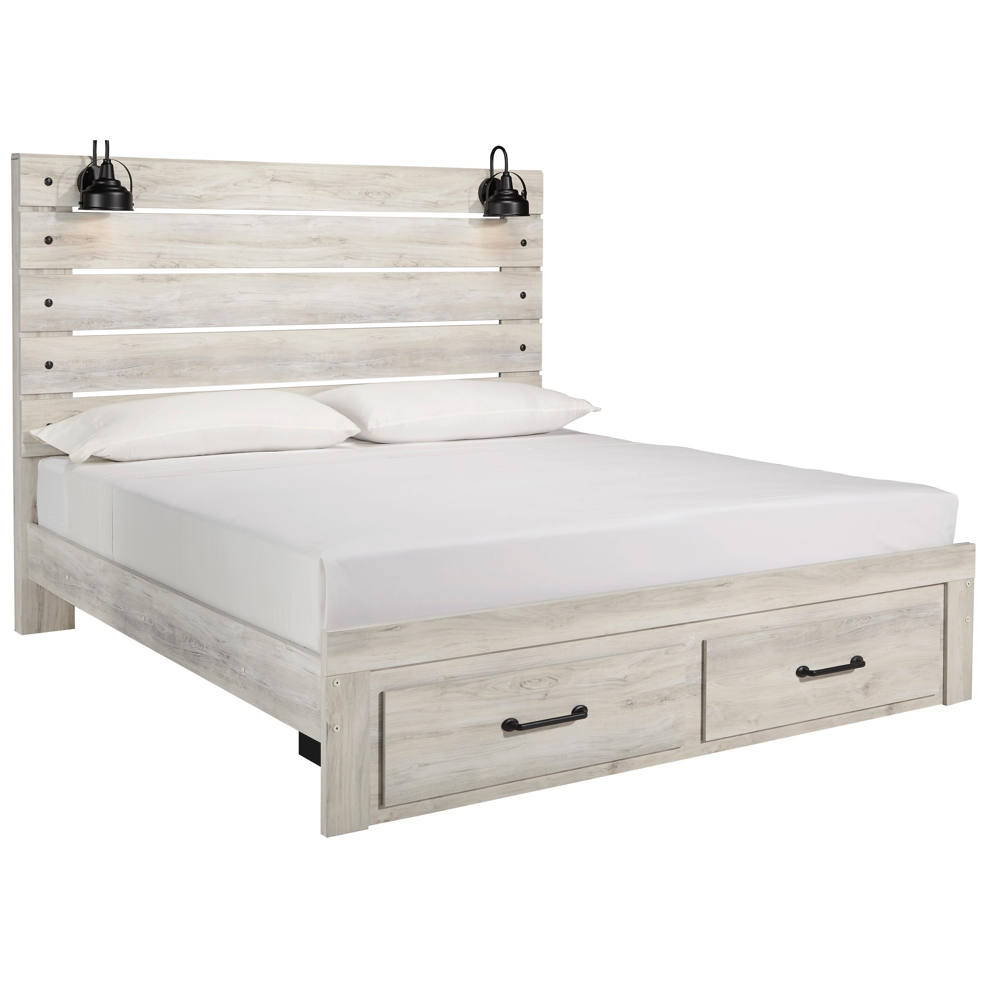 Signature Design by Ashley Cambeck B192B127 6 pc King Panel Storage Bedroom Set - Image 2
