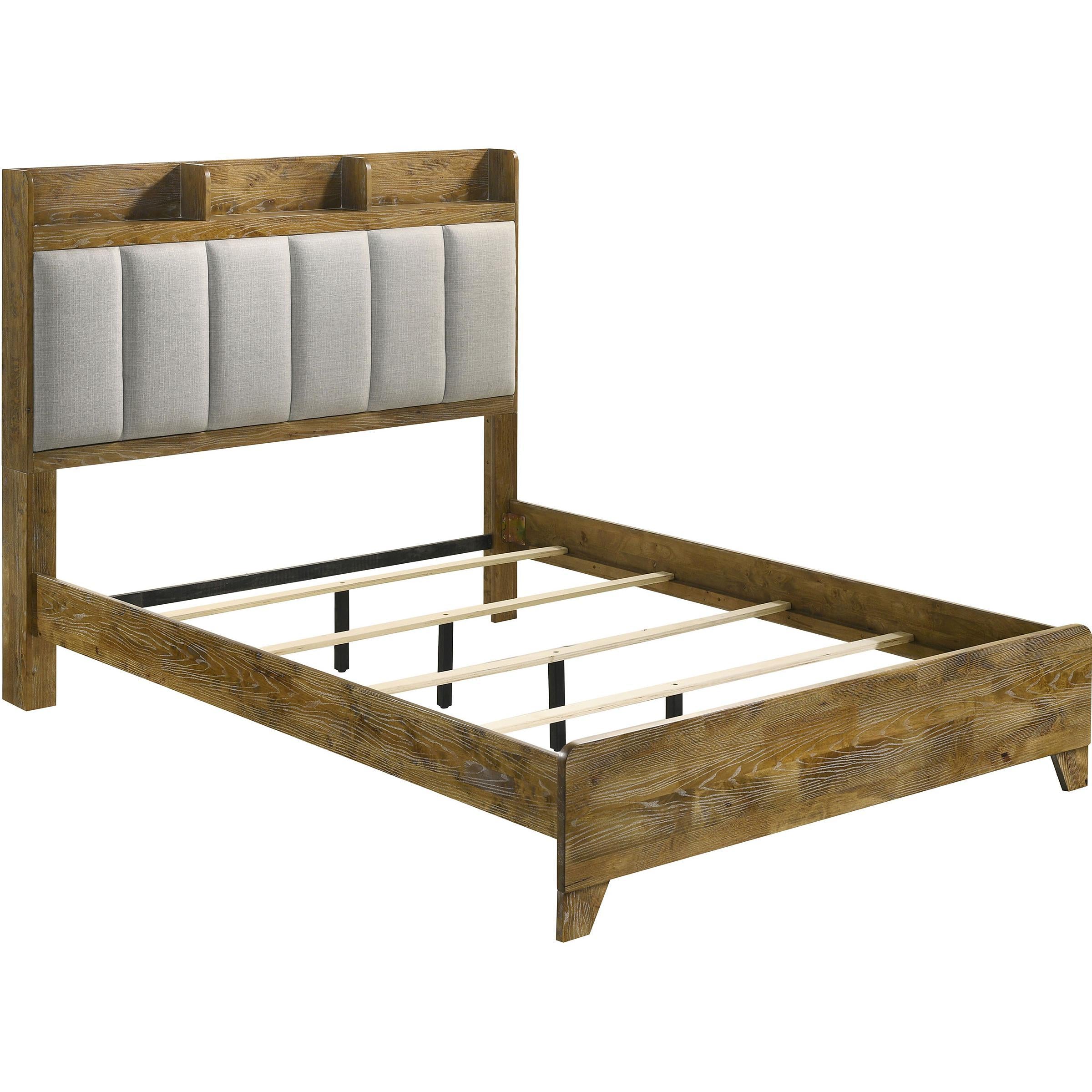 Coaster Furniture Henderson 222971KE-S4 6 pc King Bookcase Bedroom Set - Image 2