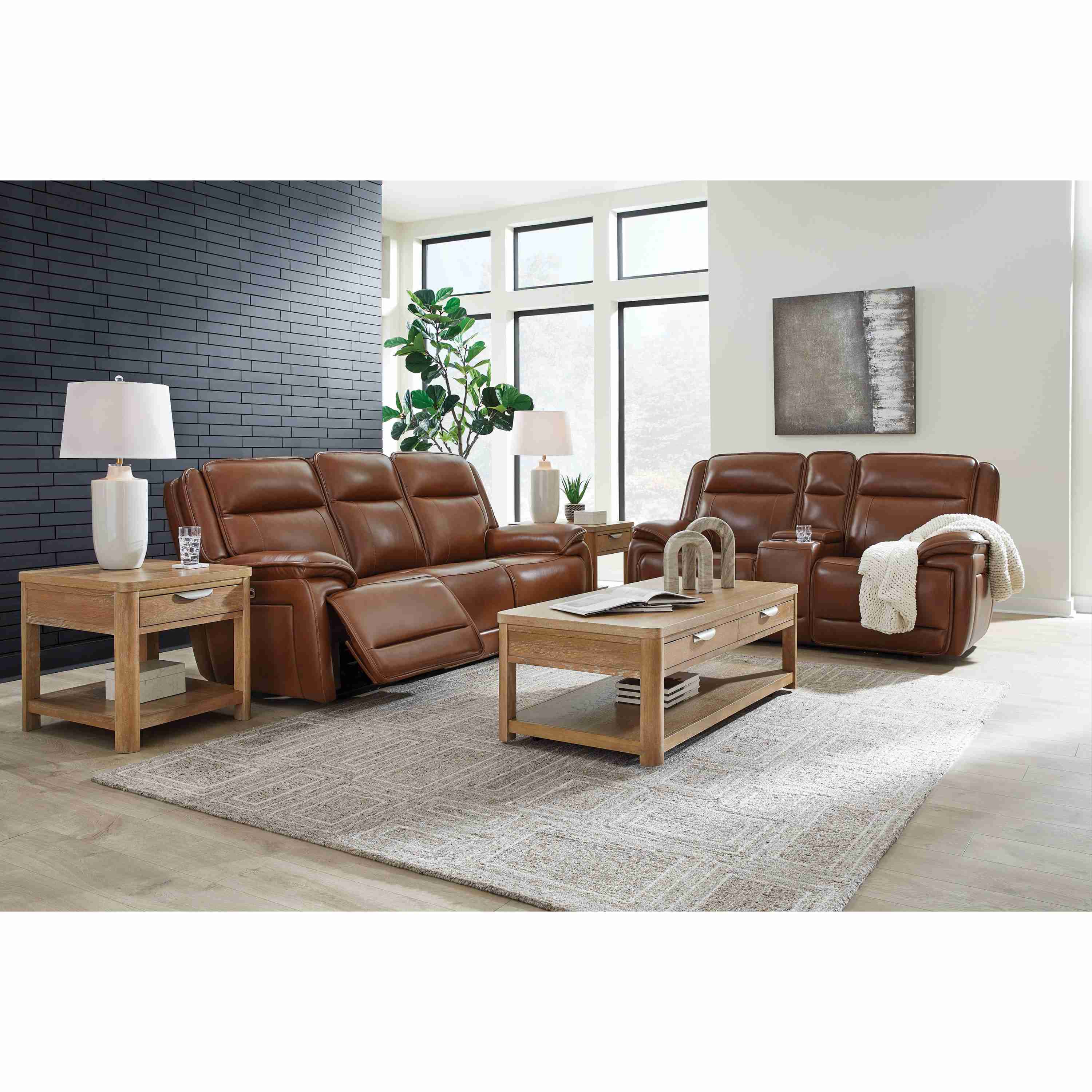 Signature Design by Ashley Healy Pier U11204U1 2 pc Power Reclining Living Room Set - Image 1