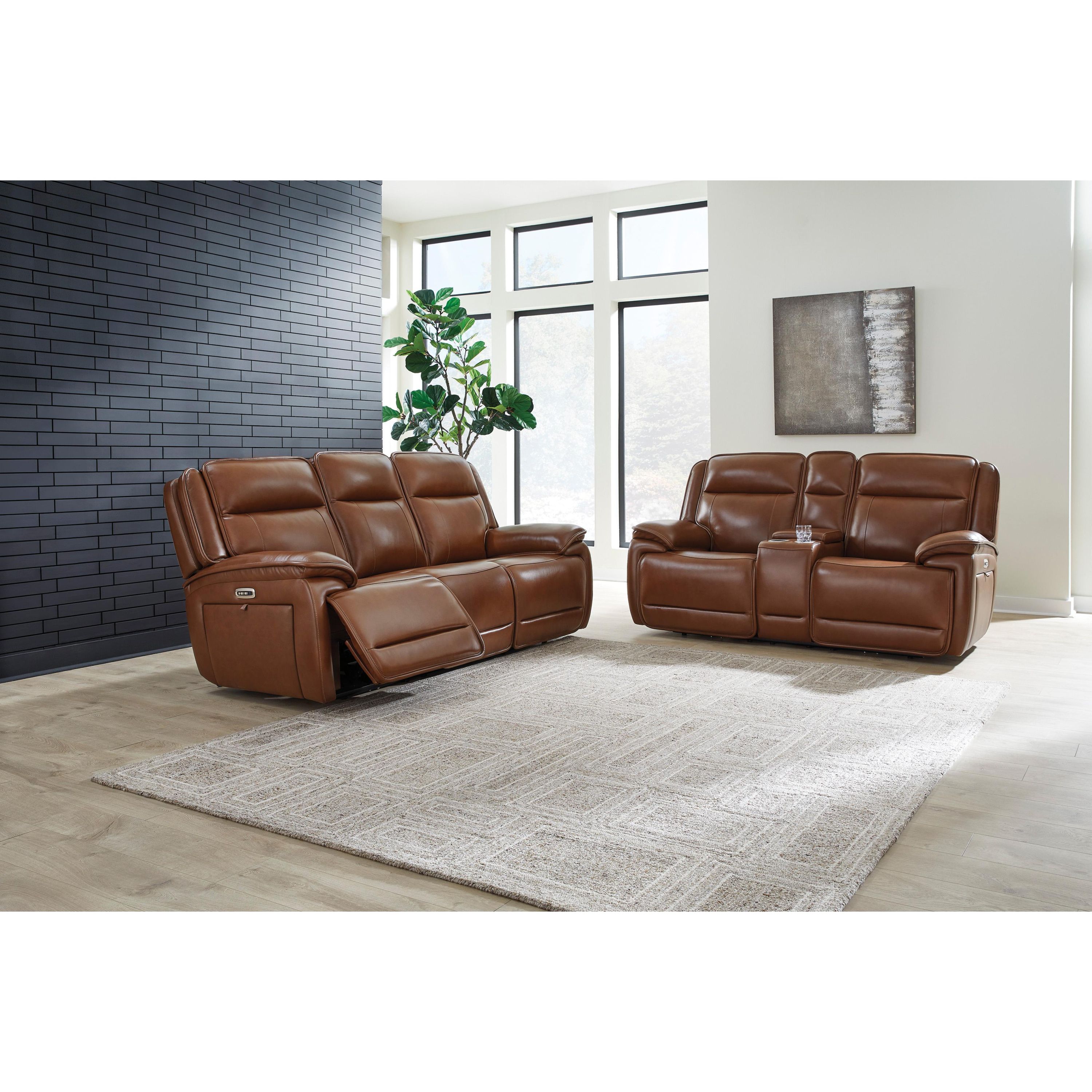 Signature Design by Ashley Healy Pier U11204U1 2 pc Power Reclining Living Room Set - Image 2