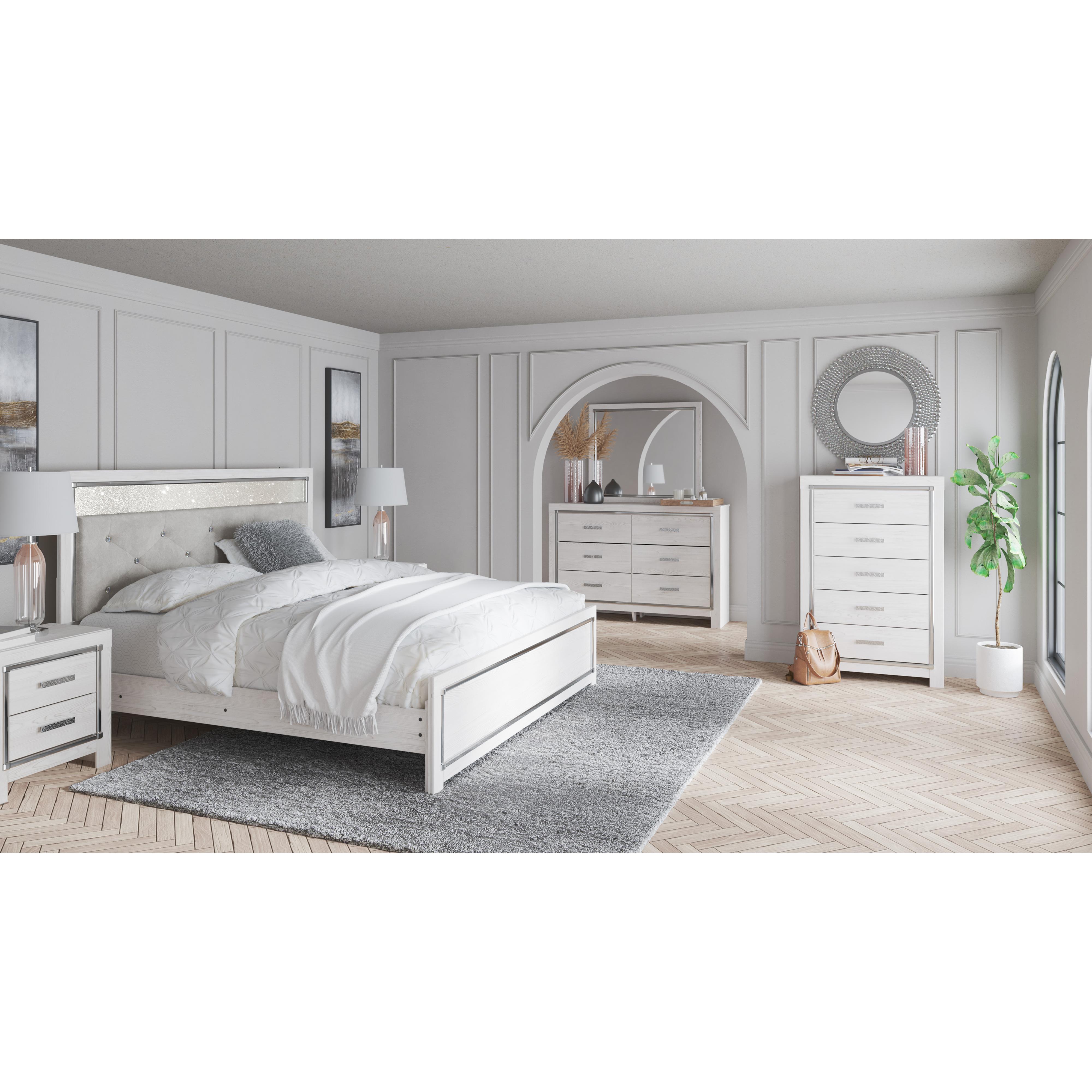 Signature Design by Ashley Altyra B2640B59 7 pc King Panel Bedroom Set - Image 1