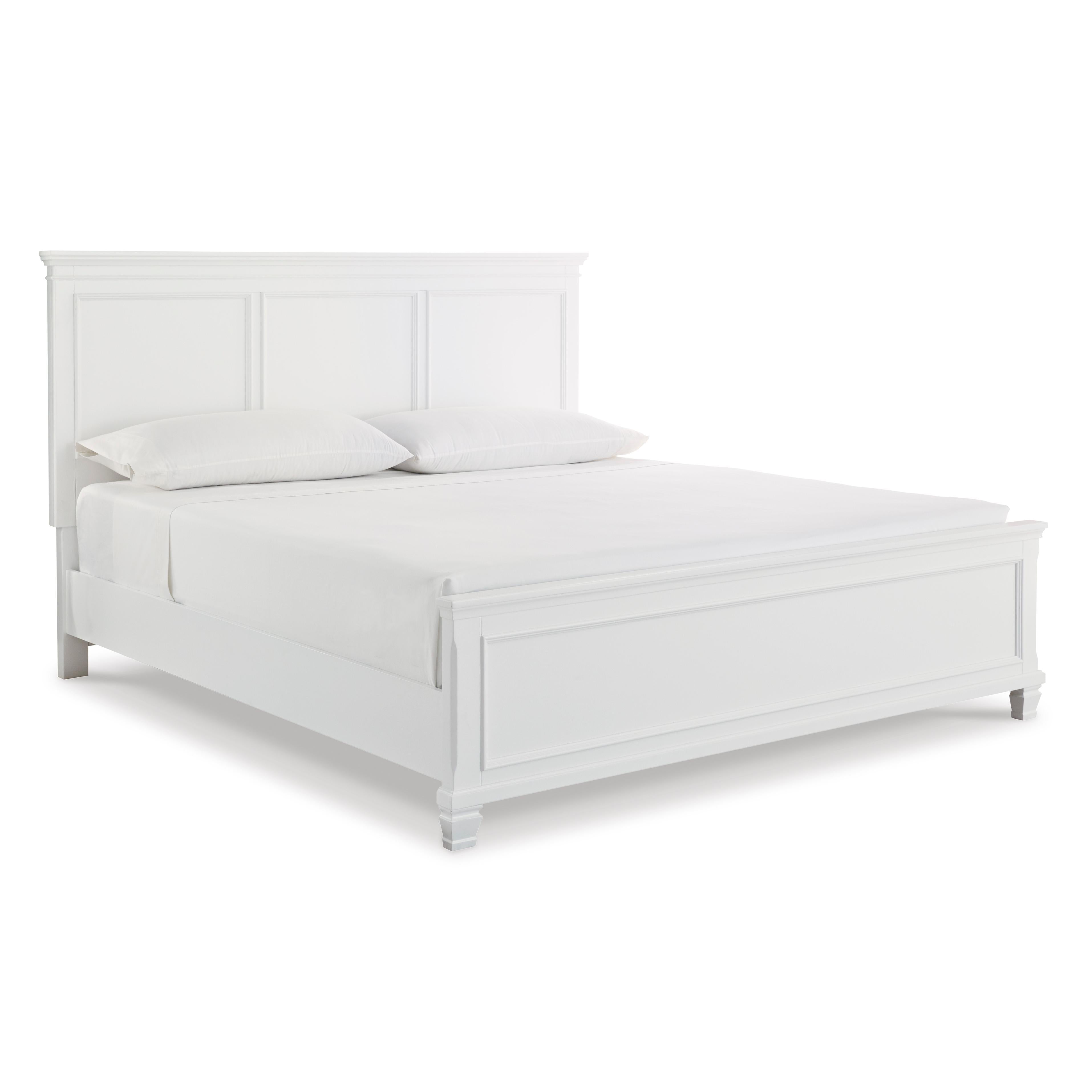 Signature Design by Ashley Fortman B680B18 7 pc King Panel Bedroom Set - Image 2