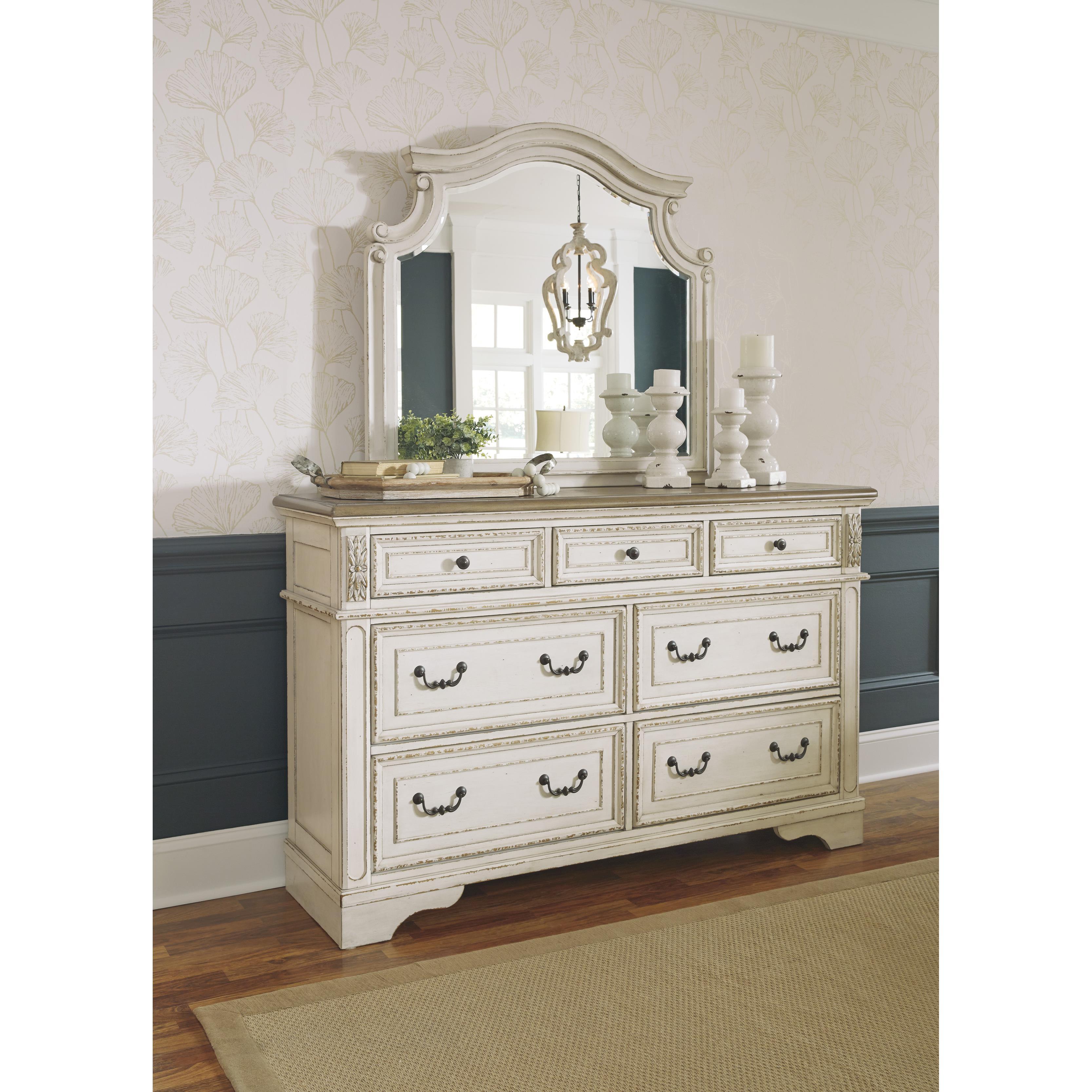 Signature Design by Ashley Realyn B743B31 6 pc California King Panel Bedroom Set - Image 3