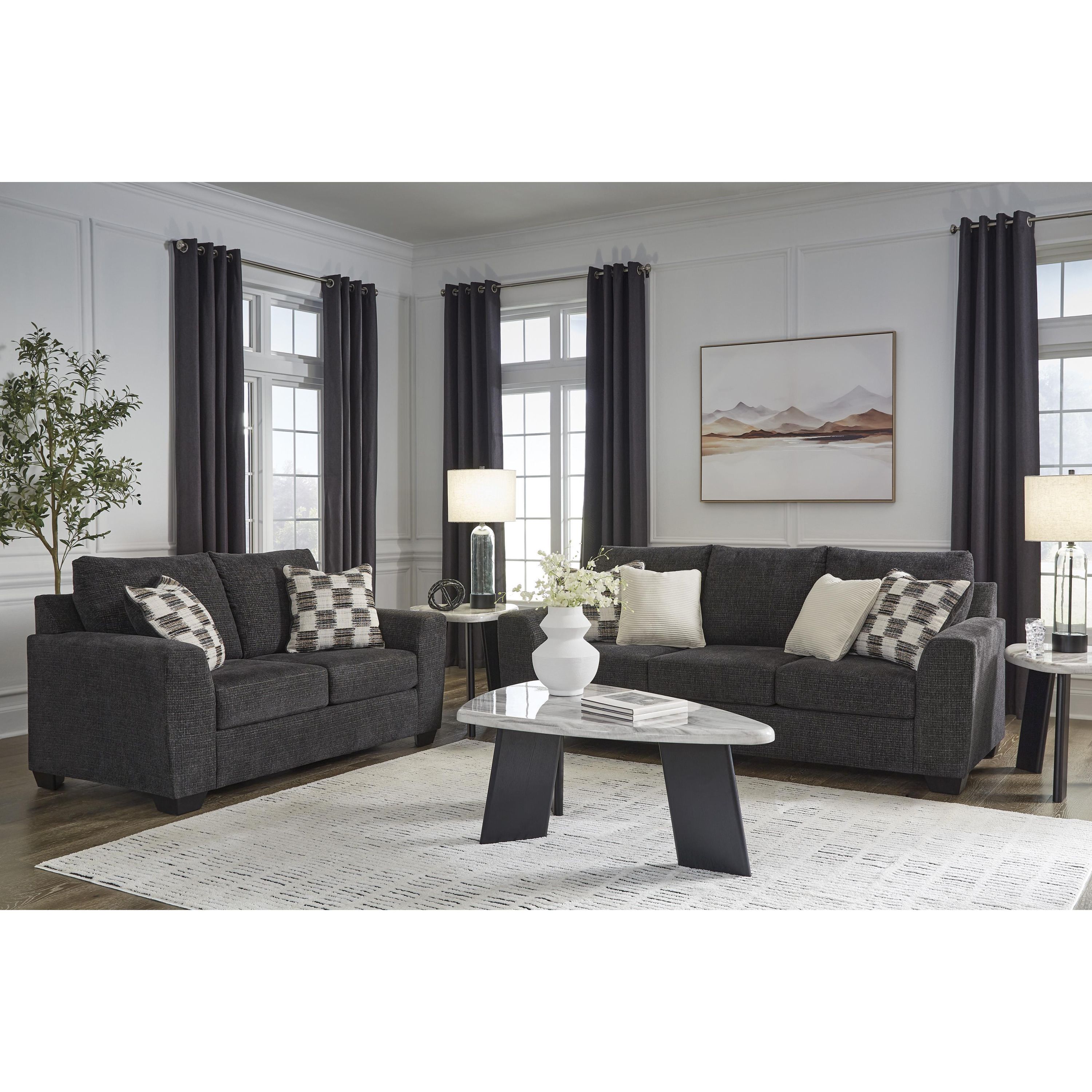Benchcraft Loreo 63101U1 2 pc Living Room Set - Image 1