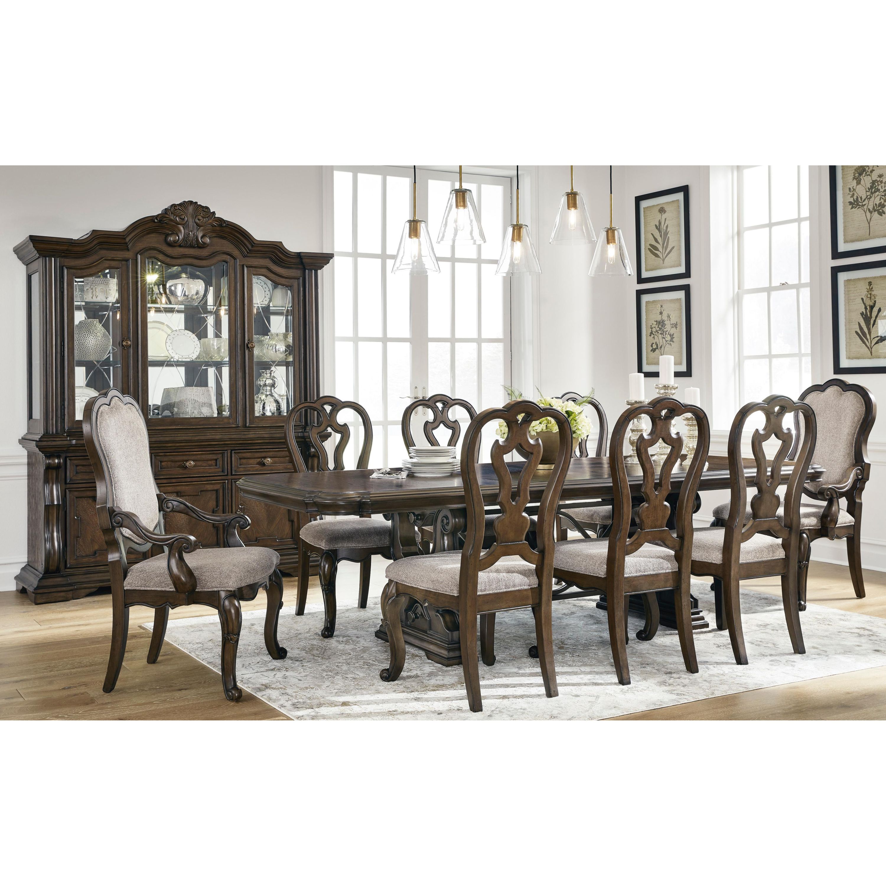 Signature Design by Ashley Maylee D947D3 7 pc Dining Set - Image 2