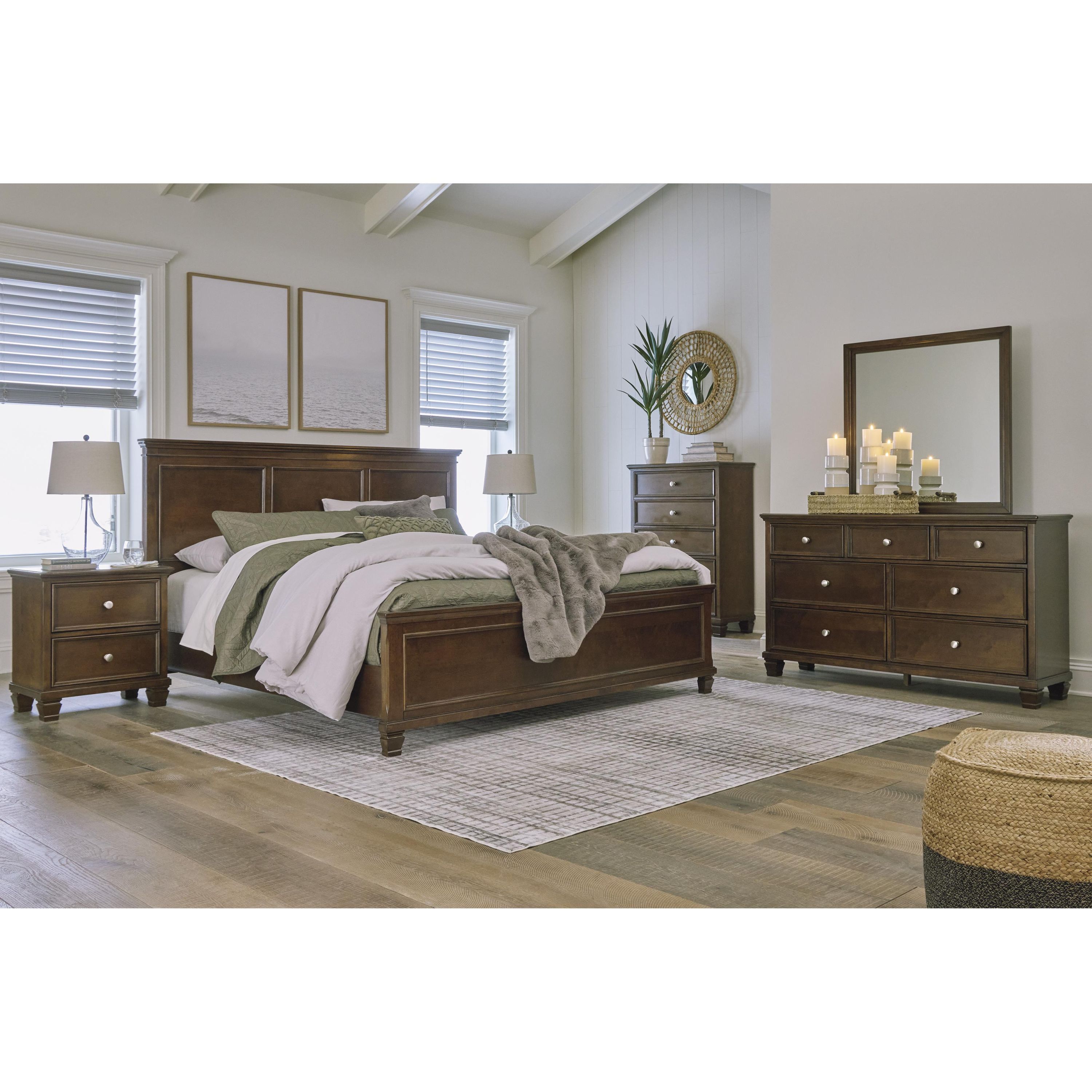 Signature Design by Ashley Danabrin B685B15 6 pc Queen Panel Bedroom Set - Image 1