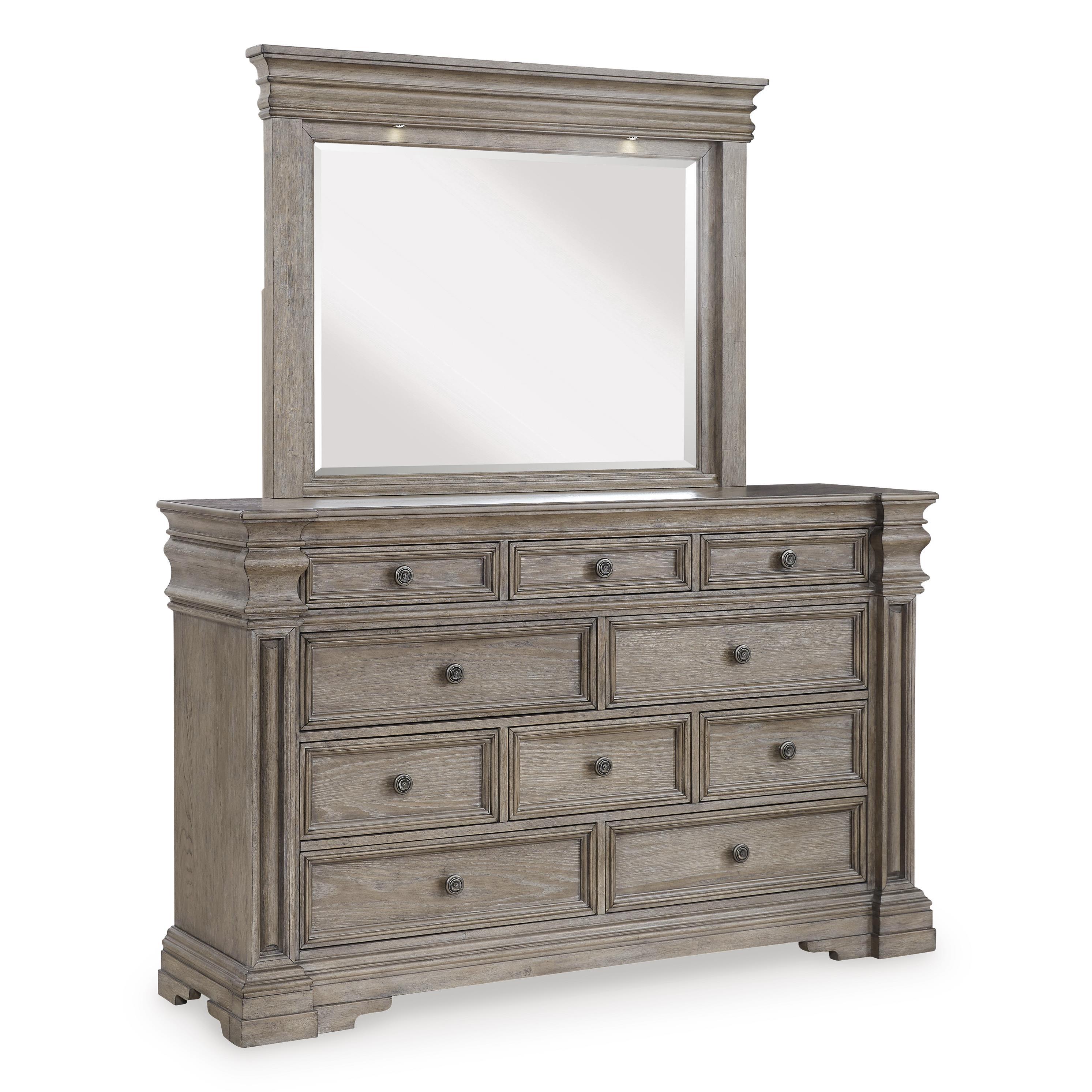 Signature Design by Ashley Blairhurst B916B8 7 pc Queen Panel Bedroom Set - Image 3
