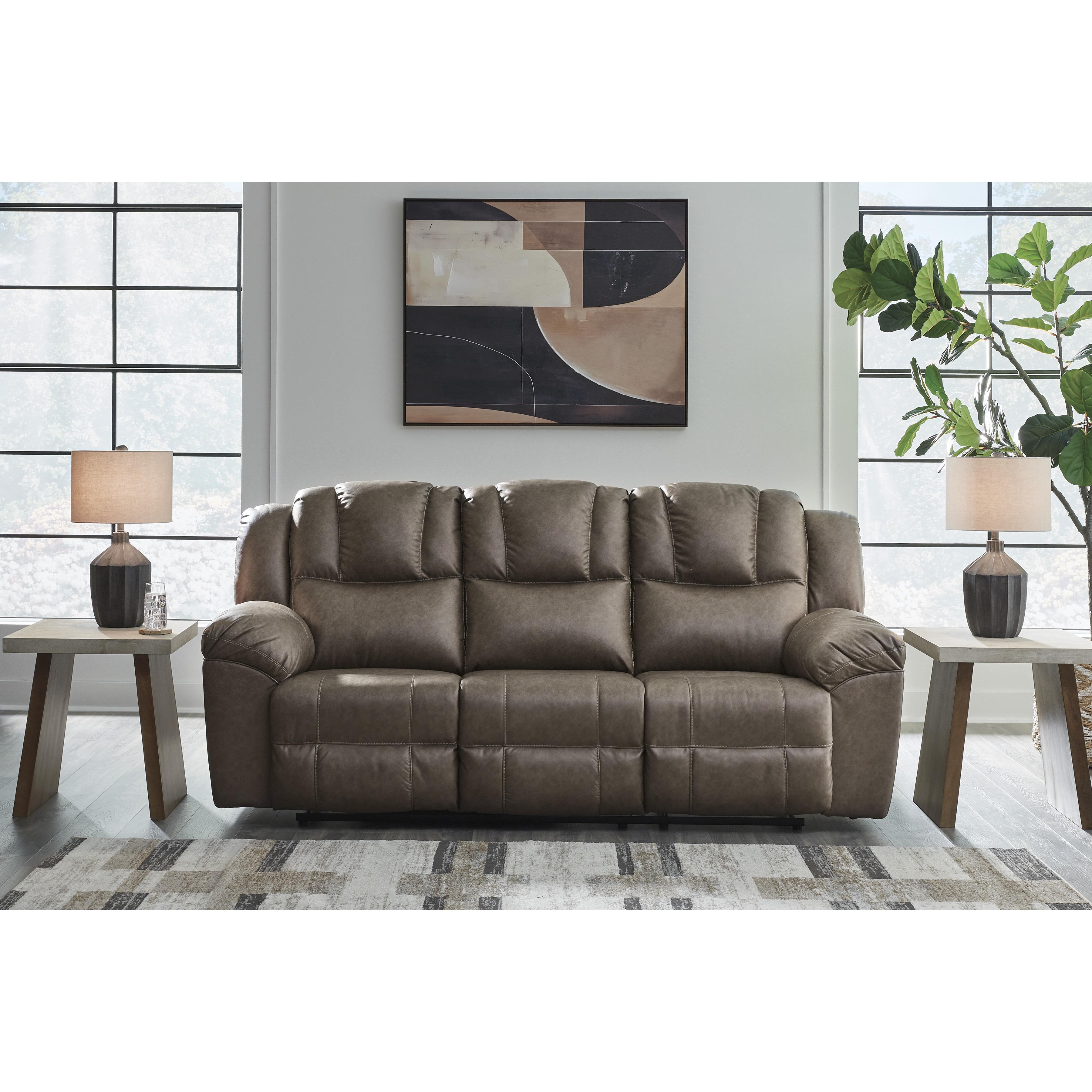 Signature Design by Ashley Lowilla PC64506 2 pc Reclining Living Room Set - Image 3