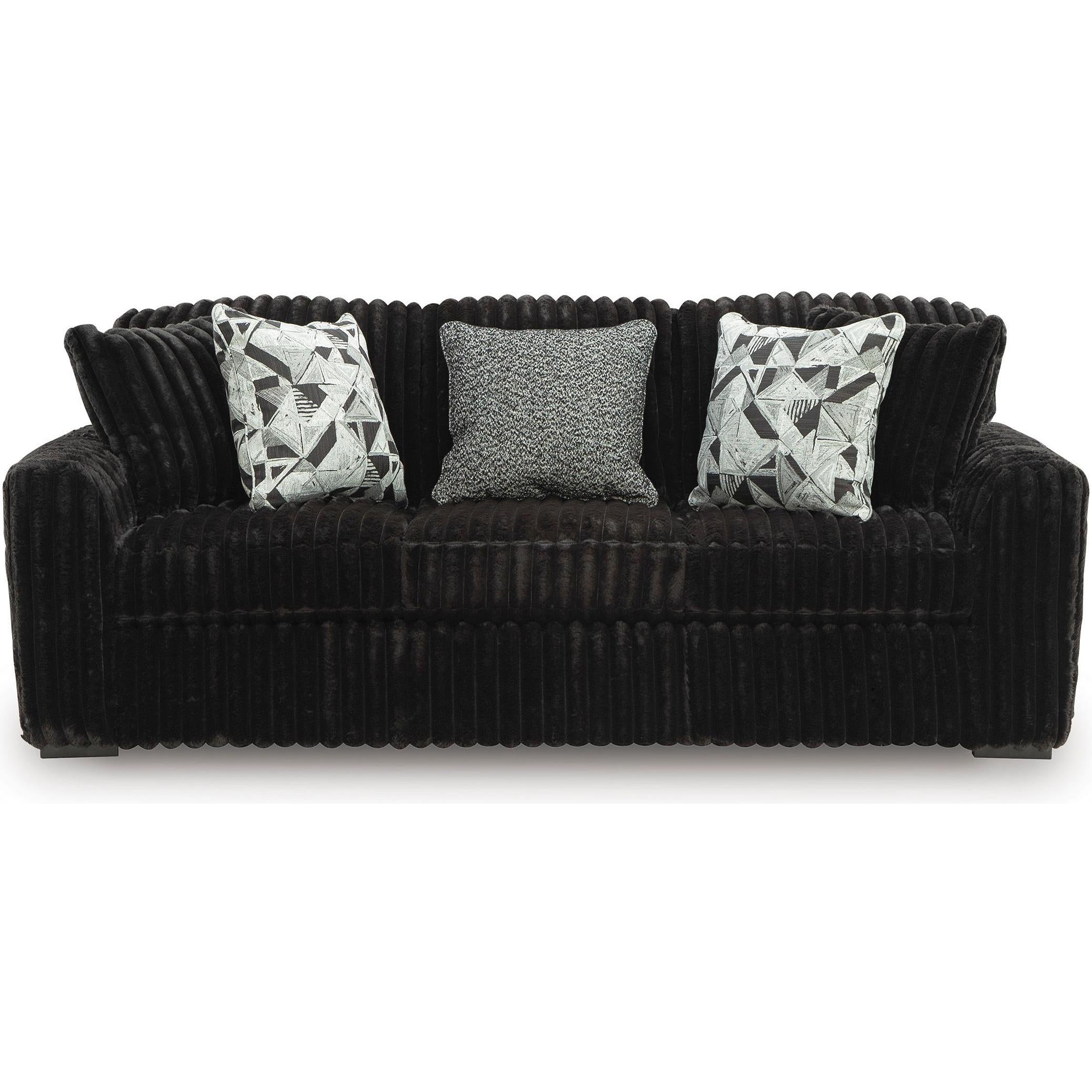 Signature Design by Ashley Midnight-Madness 98103 2 pc Living Room Set - Onyx - Image 2