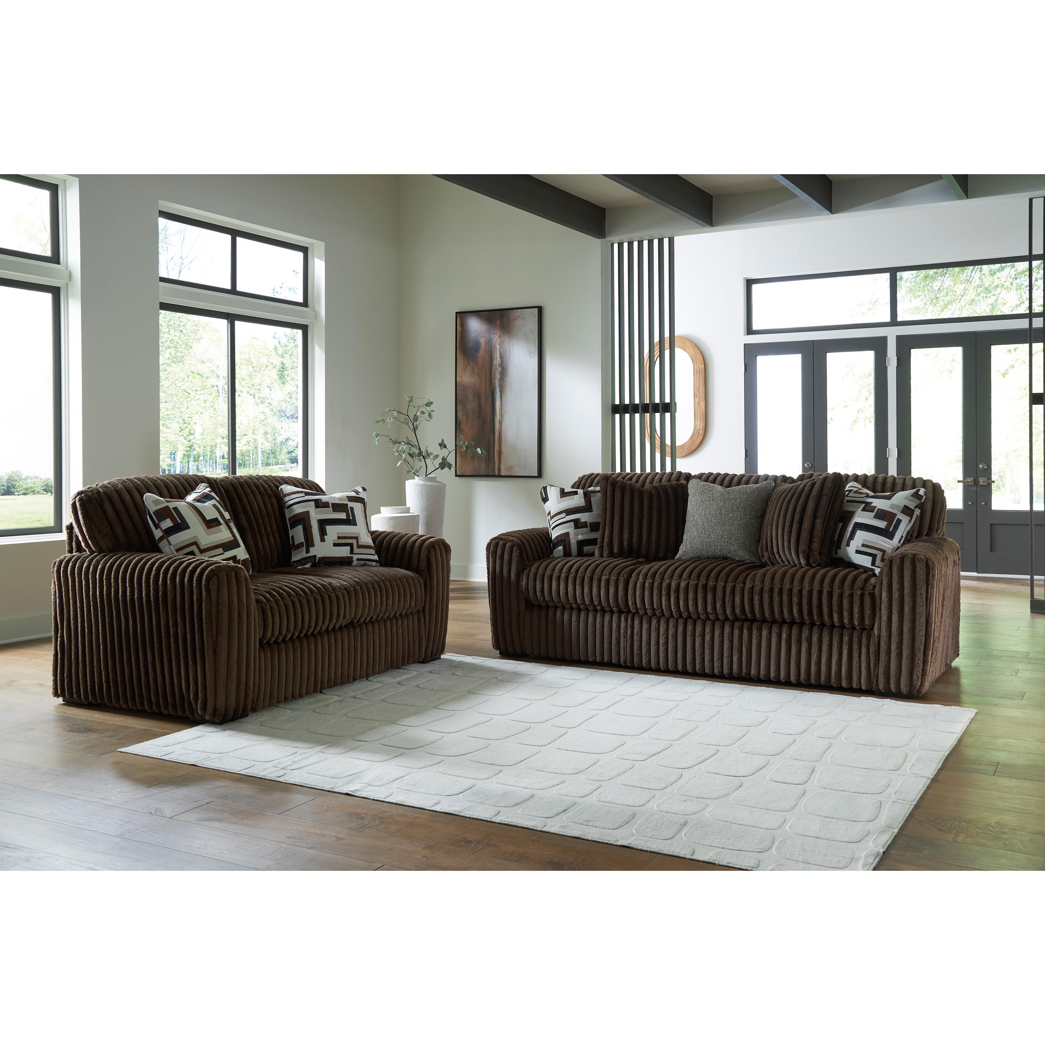 Signature Design by Ashley Midnight-Madness 98104 2 pc Living Room Set – Chocolate