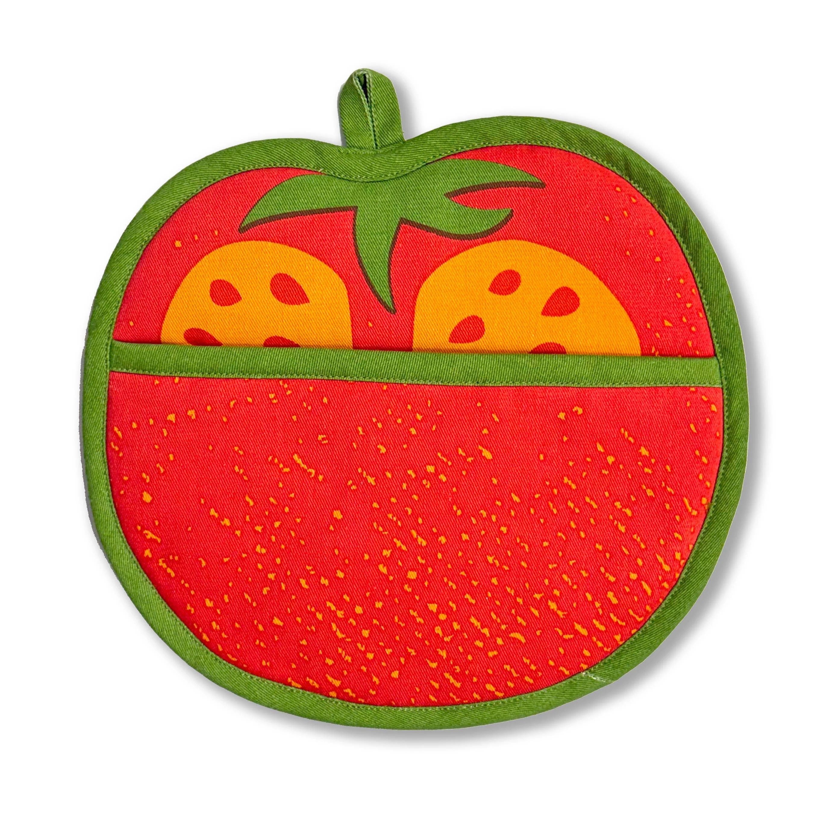 Tomato Pot Holder w/ Pocket
