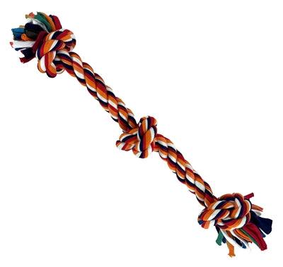 Happy Pet Twist-Tee 3 Knot Tugger - Safe pulling toy - Image 1