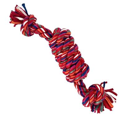 Happy Pet Twist-Tee Coil Tugger Rope – Durable and Soft Pulling Toy - Image 1