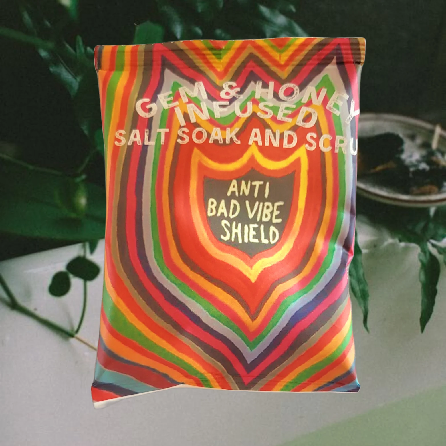 Anti Bad Vibe Shield Bath Soak or Body Scrub - Image 1
