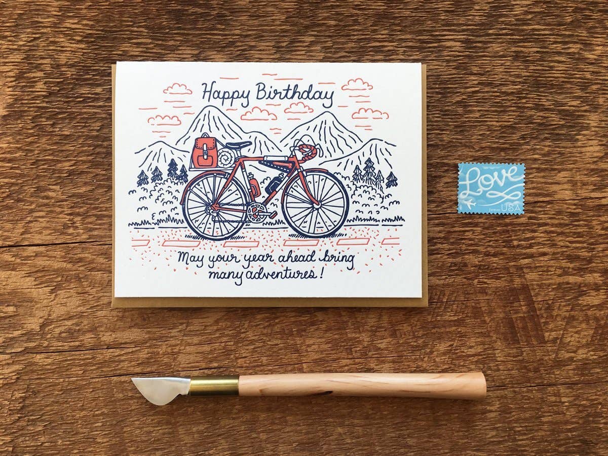 Birthday Bicycle Card - Image 2