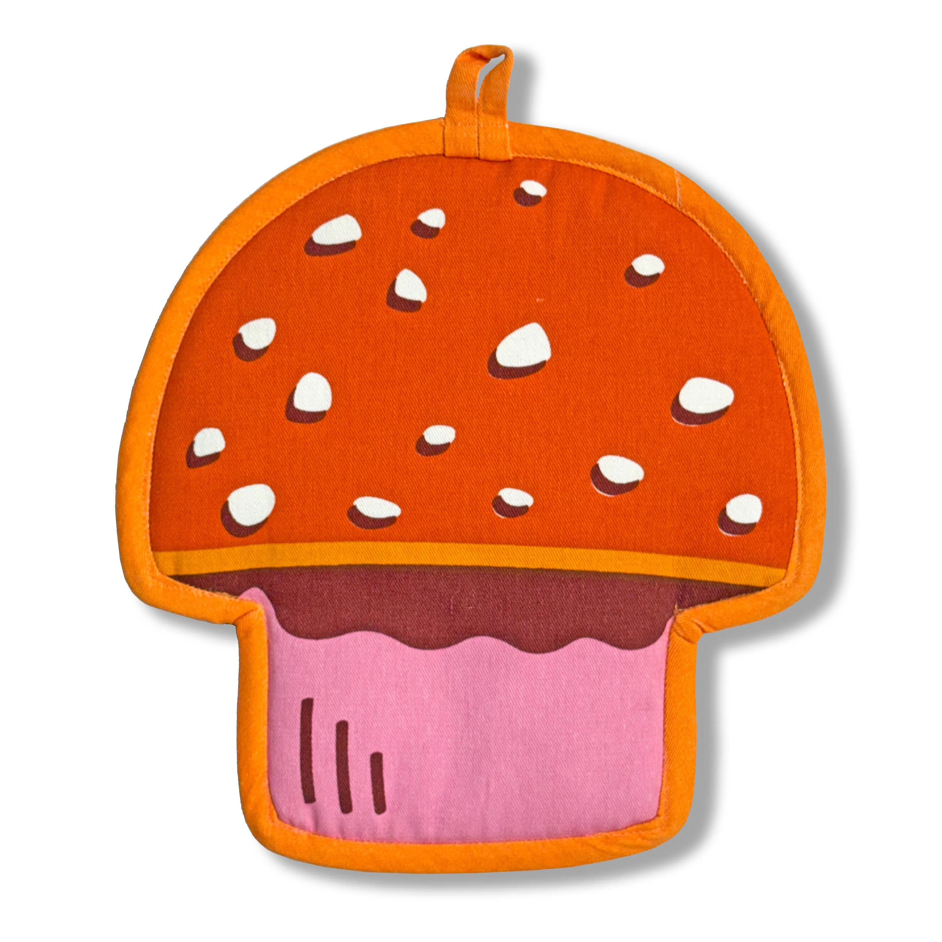 Mushroom Pot Holder w/ Pocket - Image 2