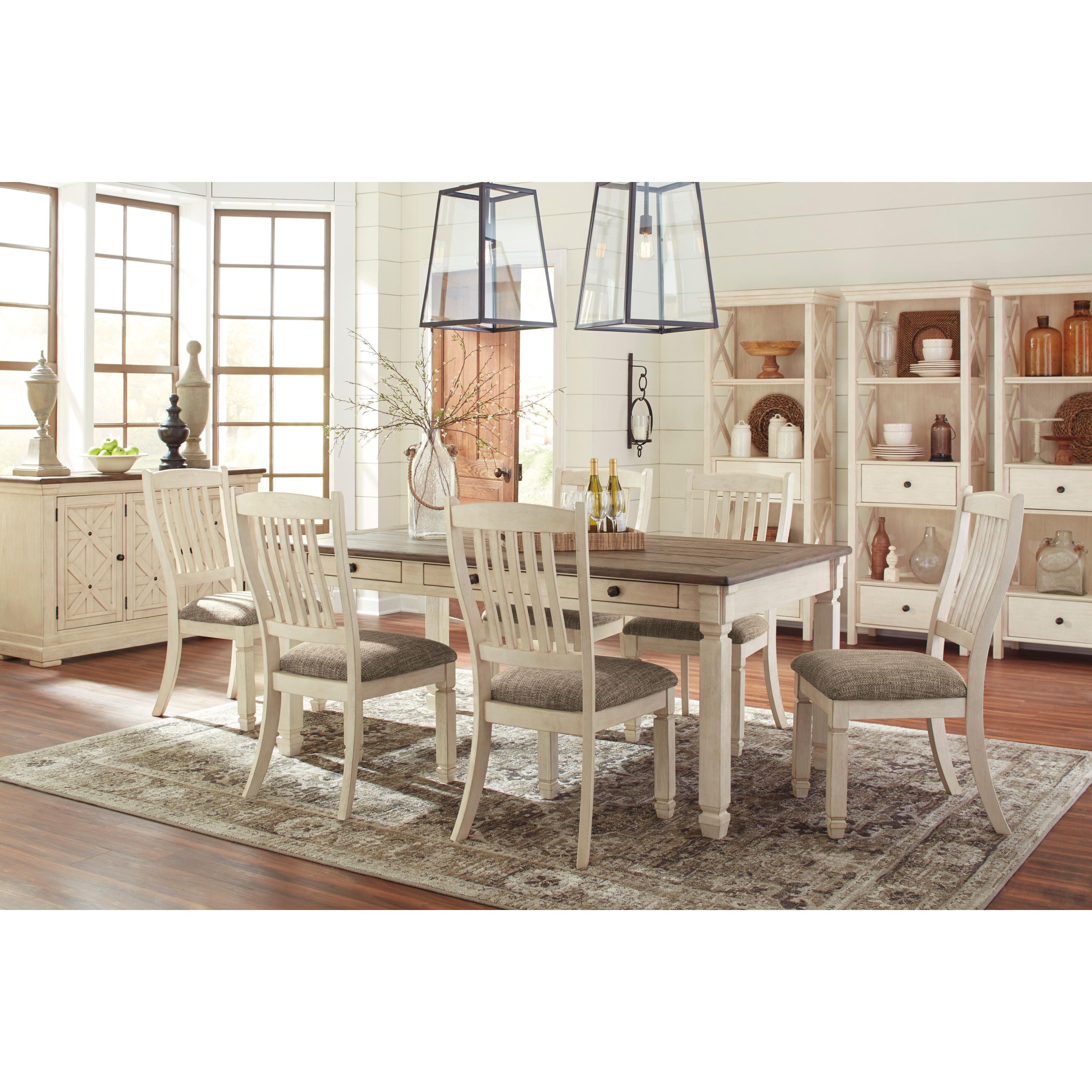 Signature Design by Ashley Bolanburg Dining Table D647-25 - Image 2
