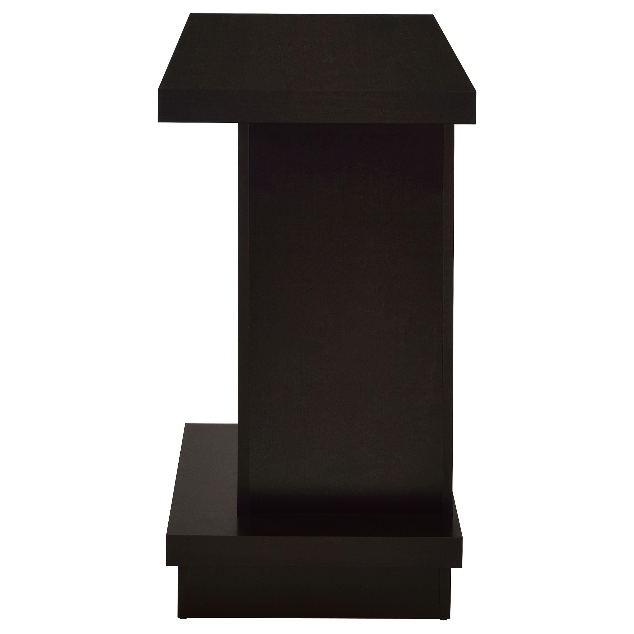 Coaster Furniture Reston 705169 Engineered Wood Pedestal Console Table - Cappuccino - Image 3