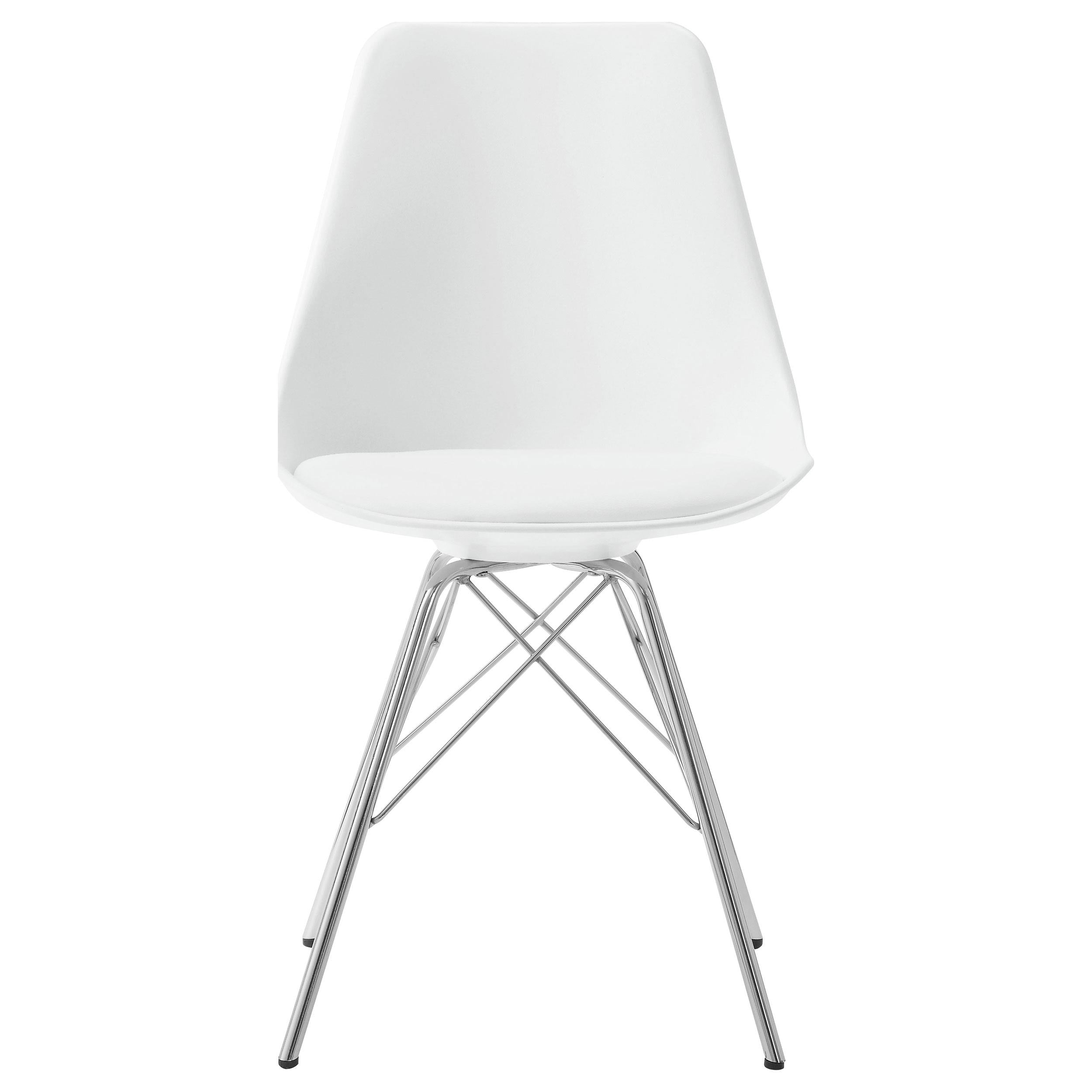 Coaster Furniture Juniper 102792 Polypropylene Dining Side Chair - White (Set of 2) - Image 2
