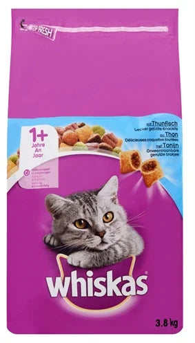 Whiskas Dry Adult Tuna – Complete cat food with Dental Protection - Image 1