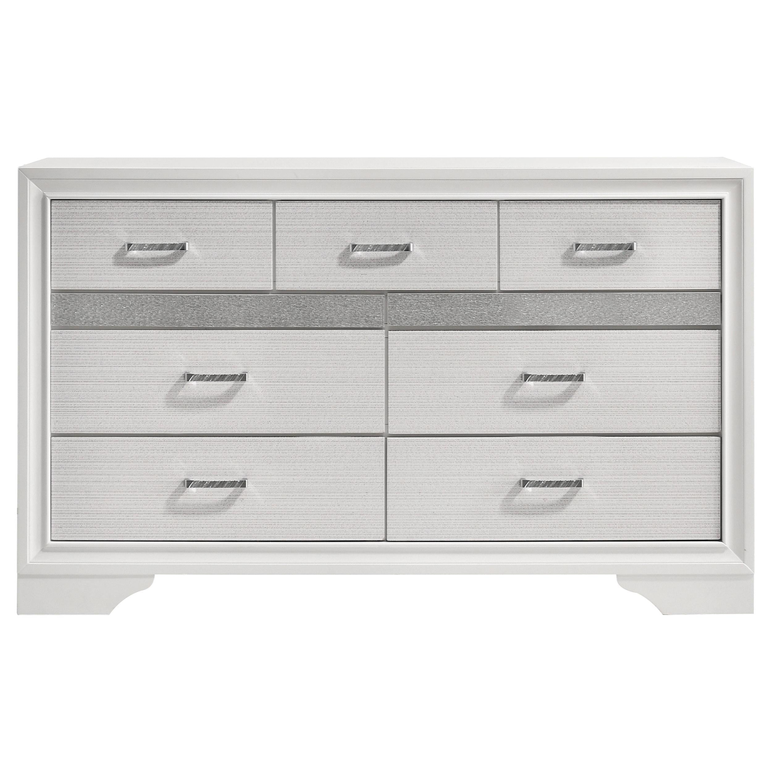 Coaster Furniture Miranda 205113 7-Drawer Dresser - White - Image 2