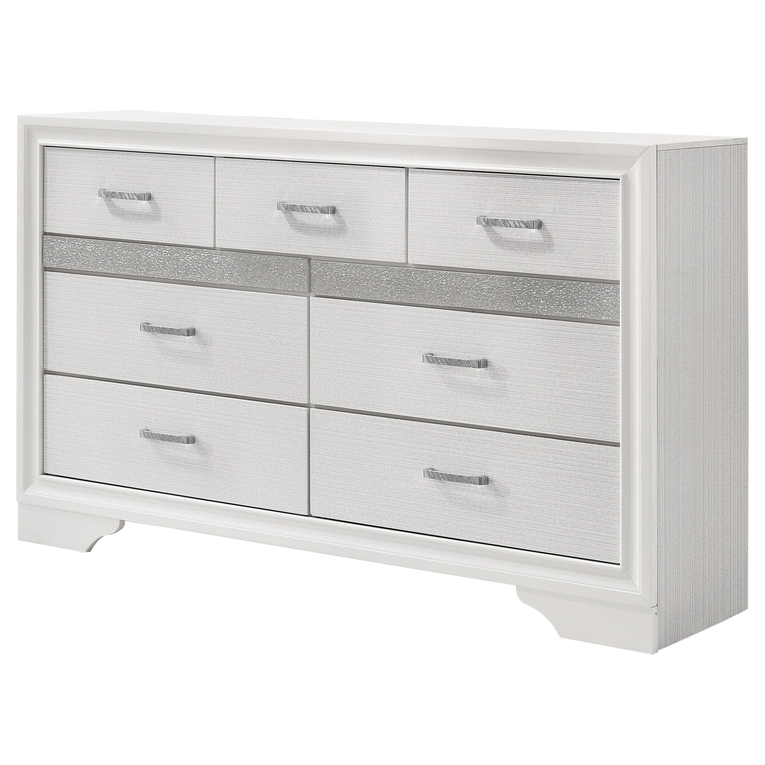 Coaster Furniture Miranda 205113 7-Drawer Dresser - White - Image 3