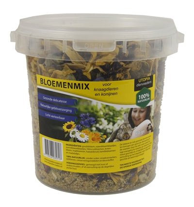Utopia Flower Mix - For rabbits, hamsters, guinea pigs, rats & mice - Image 2