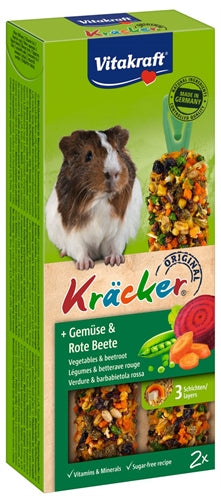 Vitakraft Guinea Pig Kracker Vegetables