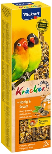 Vitakraft Lovebird Cracker Honey