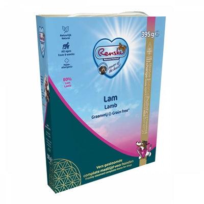Renske Freshly Prepared Lamb Meal – Grain-Free Bulk Pack – 10 x 395 gr