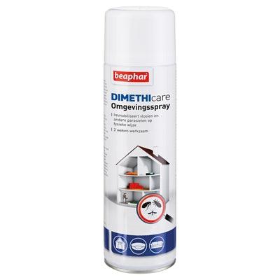 Beaphar Dimethicare environmental spray – Without insecticides, immobilizes fleas & ticks
