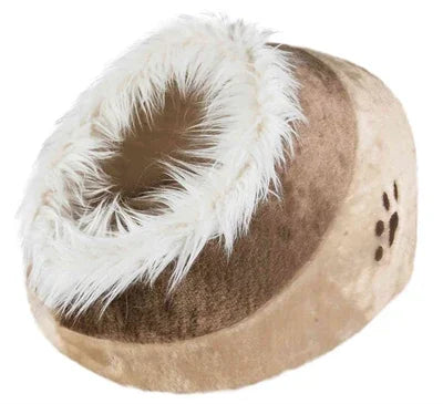 Trixie Iglo Minou Cat Bed, Beige/Brown