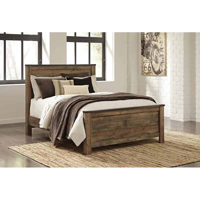 Signature Design by Ashley Trinell B446-97 King Panel Rails - Image 1