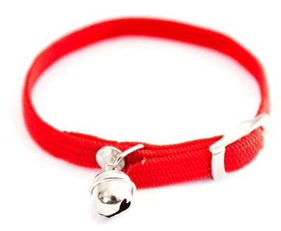 Martin Cat Collar, Elastic Nylon, Red