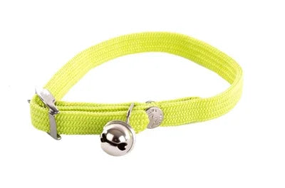 Martin Cat Collar, Elastic Nylon, Green