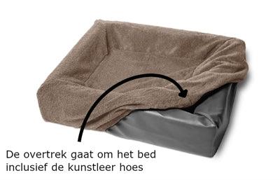 Bia Bed Fleece Cover Dog Basket Taupe - Cover for bia bed - Image 2