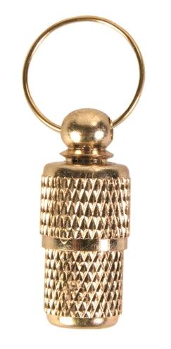 Address Tube Gold Colored – Stylish for every collar or harness