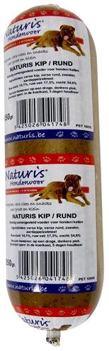 Naturis Long-life Chicken/Beef – Long-life dog food – 650 grams