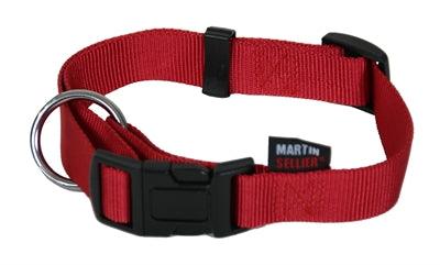 Basic Nylon Collar Red – Comfortable and strong – XS to L (20-65 cm)