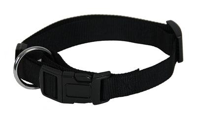 Basic Nylon Collar Black - Comfortable and strong - Size S to L (30-65 cm) - Image 3