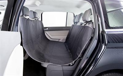 Trixie Car Dog Blanket Black – 160 x 145 cm – Water-repellent Polyester with Belt Openings and Reflective Stitches