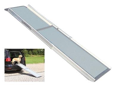 Trixie Telescopic Dog Ramp – 100-180 x 43 cm – Aluminum, Non-Slip & Extensible up to 120 kg