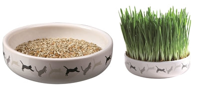 Trixie Cat Grass Seed 50Gr In Ceramic